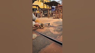 How to cut with a torch.Oxygen acetylene welding cutting torch