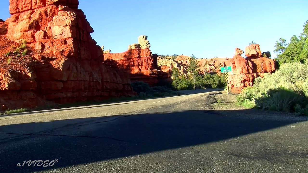 Road trip to the Bryce Canyon from Zion National Park through Dixie Forest , Utah, 2013 by a1VIDEO®