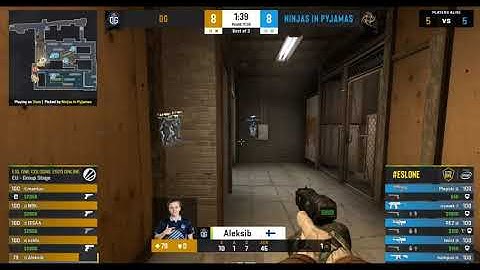 Aleksib tazer kill 😂😂😂 OG vs Ninjas in Pyjamas