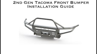 2nd Gen Tacoma Installation Guide