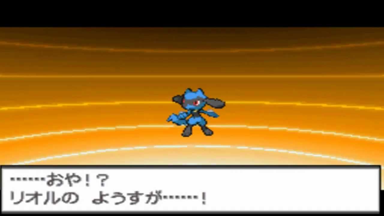 pokemon black 2 riolu