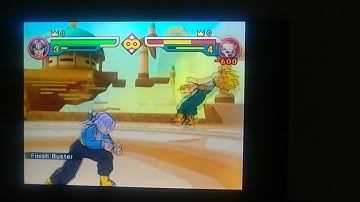 Dragonball Z Budokai 2 Trunks Finish Buster on Super Saiyan Kid Trunks Gyaku Ryona