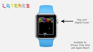 Lateres - a classic breakout game for Apple Watch with Digital Crown Support screenshot 2
