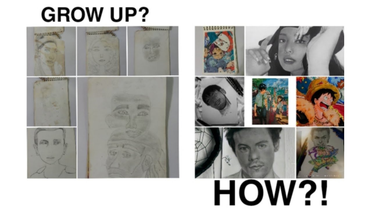COMPILATION OF MY DRAWINGS - YouTube