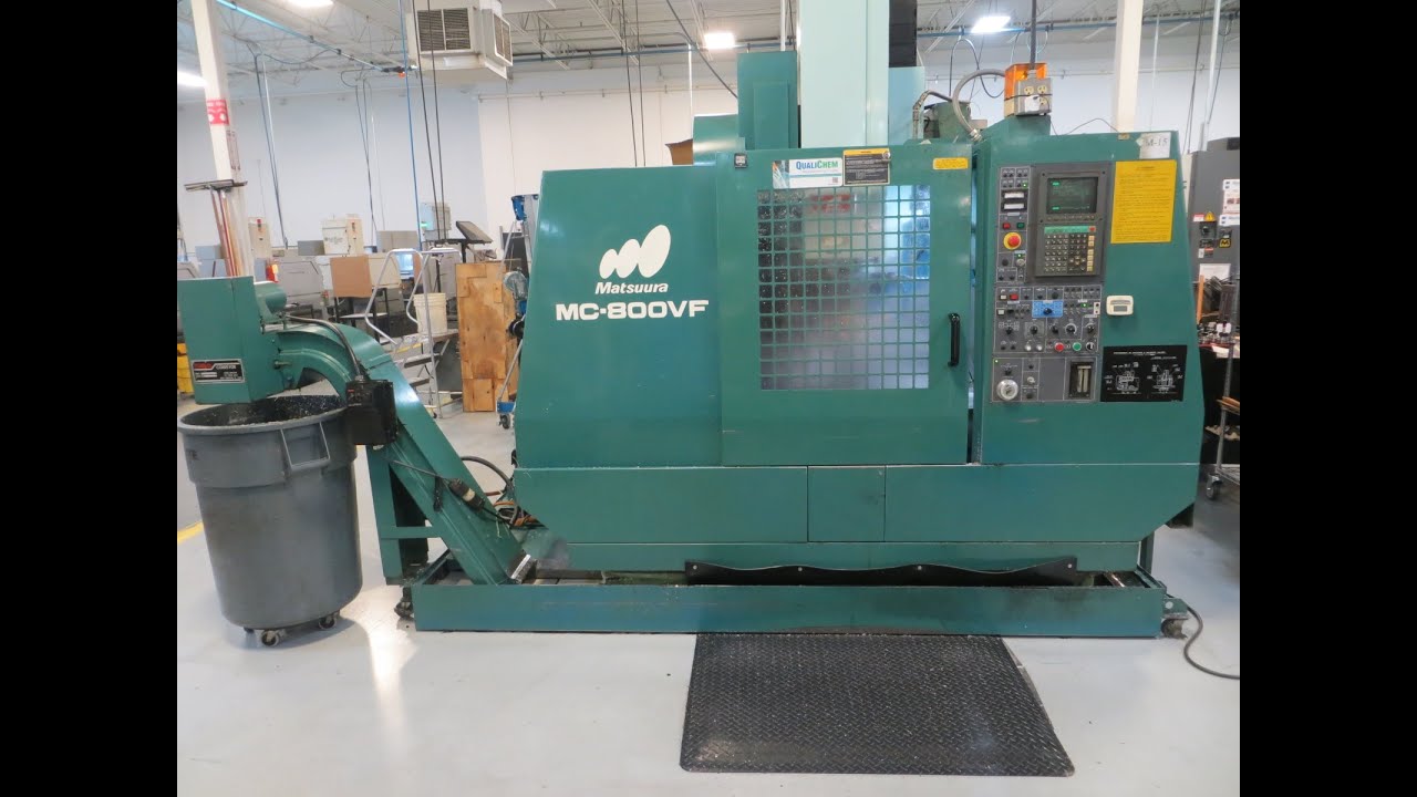 Matsuura MC-800VF CNC Vertical Machining Center with Yasnac i-80