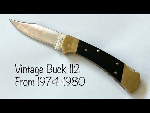 Buck 112 Unboxing!! (Vintage Buck Knife) - YouTube Buck 112 Unboxing!! (Vintage Buck Knife) - YouTube