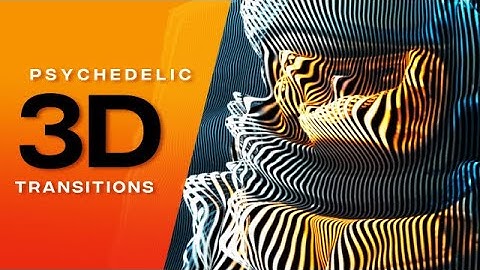 Psychedelic Transitions 3D DaVinci Resolve Macros