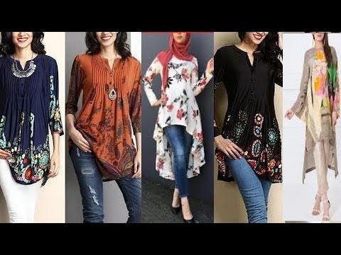 Latest Kurta For College Girls/Kurta/Kurti With Jean|long & Short ...