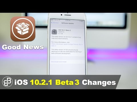 iOS 10.2.1 Beta 3: What&rsquo;s New? GREAT News for iOS 10.2 Jailbreak! | iOS 10.2.1 Beta 3 Changes.