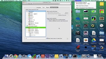 HOW TO ADD A LANGUAGE TO YOUR KEYBOARD IN MAC OS X