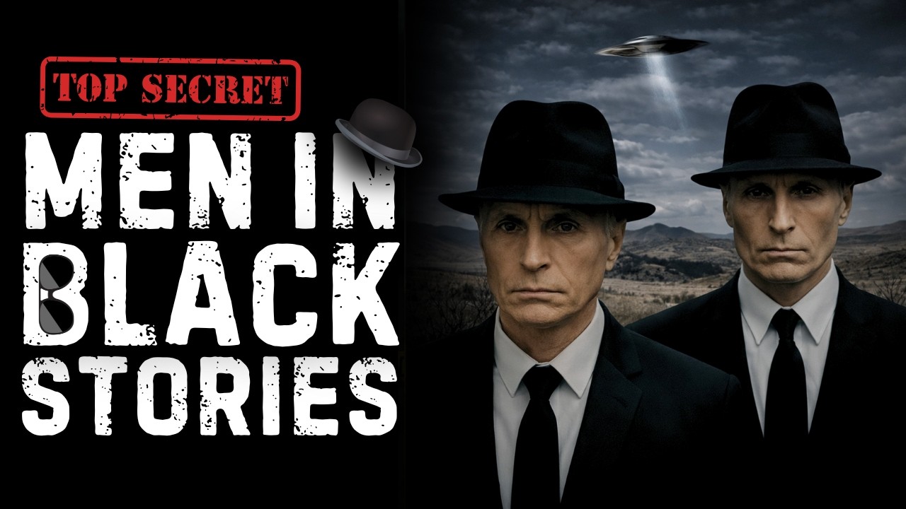 Real Men in Black UFO Encounter Stories For Sleep