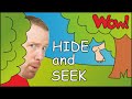 Hide and seek steve and maggie  english for kids  story for children