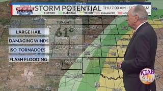 Weather Forecast, Wednesday, May 8: Rain and storms possible tomorrow afternoon