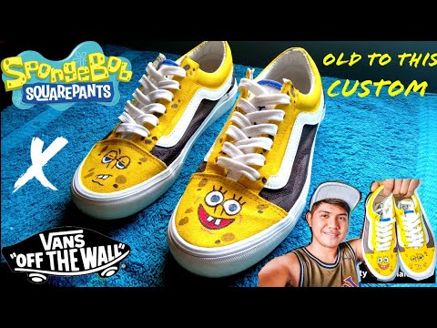 spongebob vans old skool