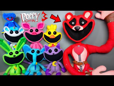 All Poppy Playtime 3 - BOBBY BEARHUG, DOGDAY, CATNAP - Boss Fight  FULL Gameplay (Smiling Critters)