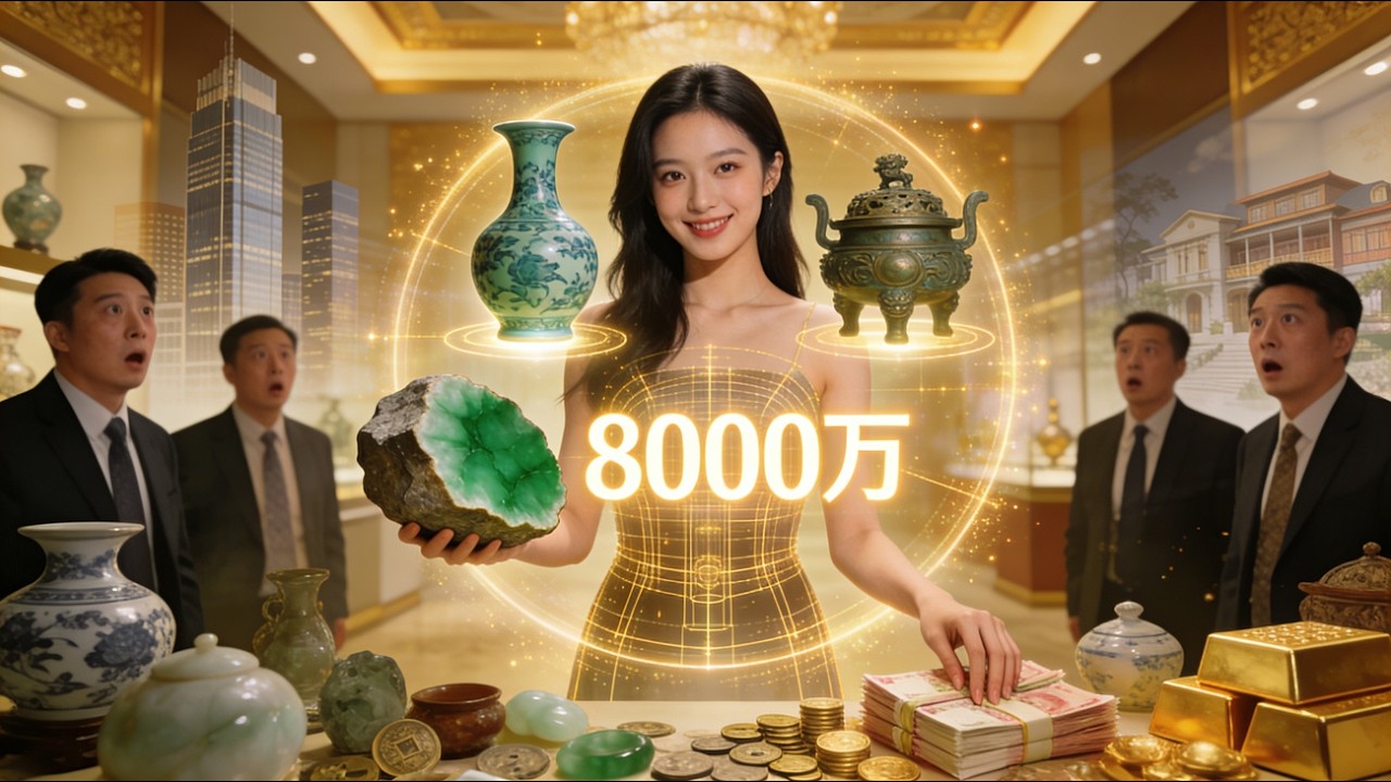 【全話】捨てられた少女が交通事故をきっかけに価値観に目覚め、お買い得な骨董品を見つけることから裕福な家庭への成り上がりまでを経験する！#ショートドラマ #短編ドラマ #中国ドラマ