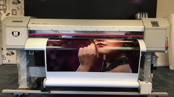 Mutoh 1624X Video