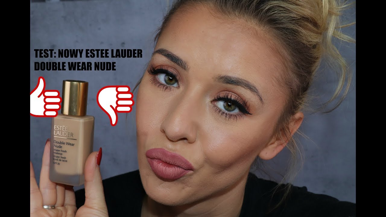 TEST NOWEGO PODKADU ESTEE LAUDER DOUBLE WEAR NUDE WATER FRESH MAKE