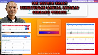 Buat Aplikasi Sistem Pendukung Keputusan Metode SMART (Simple Multi-Attribute Rating Technique) Free