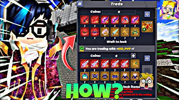 🔥 Rich Trade 🤑 🔥 BlockManGo SkyBlock | How To Get Rich Trade 🤑 | Ujjwal BG | #viral #trading 