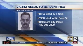 Police seek to identify man killed by train