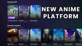 Anime Website with New Profile Features! screenshot 3