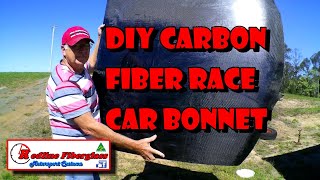 DIY Carbon Fiber race Car Hood