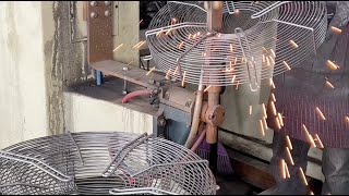 Electrical Resistance Spot Welding for Wire Fan Guard Products