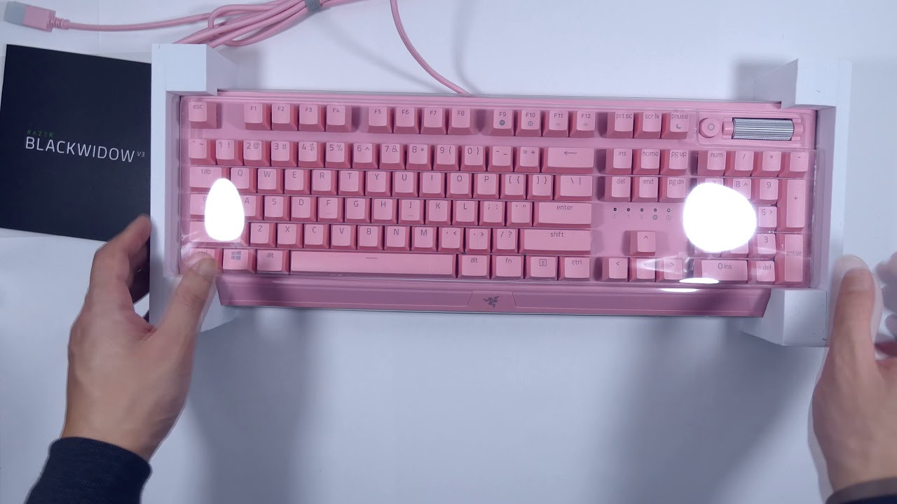 Razer Blackwidow Mechanical Keyboard Pink 031900076476 Cash Converters