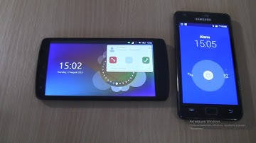 Incoming call&alarms at the Same Time Samsung Galaxy  S2 Android 7+Nexus 5 Ubuntu touch