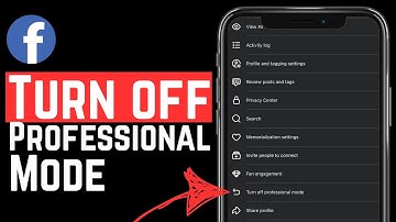 How To Turn Off Professional Mode on Facebook | Step-by-Step Tutorial