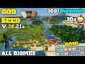 🔥 Ultimate [God Seed] For Minecraft V.26.21+ Bedrock &amp; PE | Four Blacksmith Village At Spawn