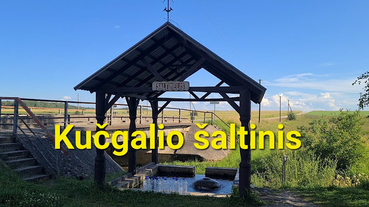 Kučgalio šaltinis | Lankytinos vietos Lietuvoje