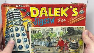 Vintage Thomas Hope 1965 Doctor Dr Who And The Daleks Jigsaw Puzzle - Peace Talks Complete In Box
