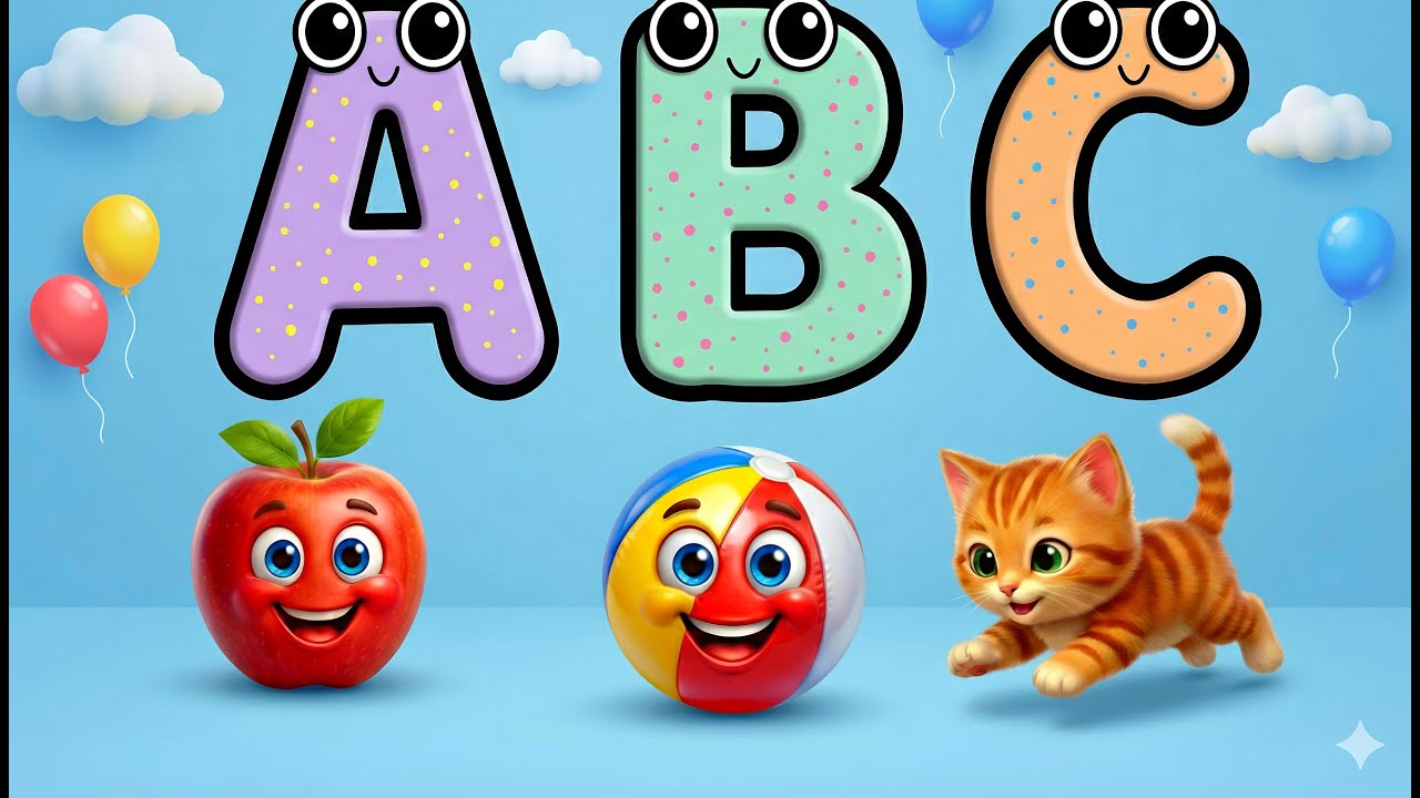 🔴 ABC Phonics Song 🎶 A for Apple 🍎 | Alphabet Song | Fun ABC Learning for Toddlers | Live 46