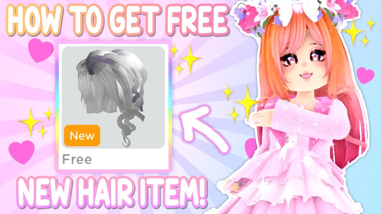 GET THIS FREE PINK UGC HAIR NOW!! 🌷🎀ROBLOX FREE ACCESSORY EVENT 