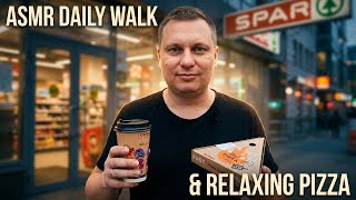 ASMR Walk & Daily Life: Coffee, Pizza and Relaxing Street Sounds screenshot 4