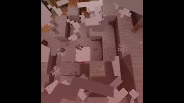 HOW TO MAKE TREE TROLL TRAP IN MINECRAFT #SHORT