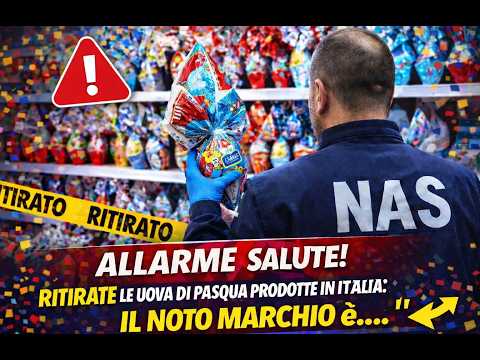Video Allerta uova di Pasqua, scatta il ritiro immediato dai supermercati: i prodotti coinvolti