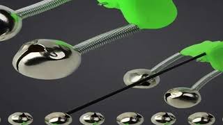 5Pcslot Fishing Bite Alarms Fishing Rod Bell Rod Clamp Tip Clip Bells Ring Green Abs Fishing Access