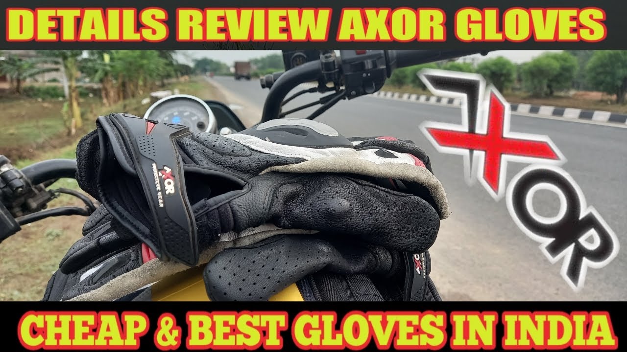 cheap and Best Motorcycle Riding Gloves in India Axor Ventura