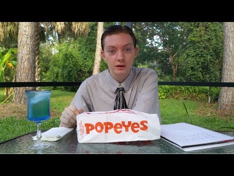 Popeyes Cheddar Biscuit Butterfly Shrimp - Food Review