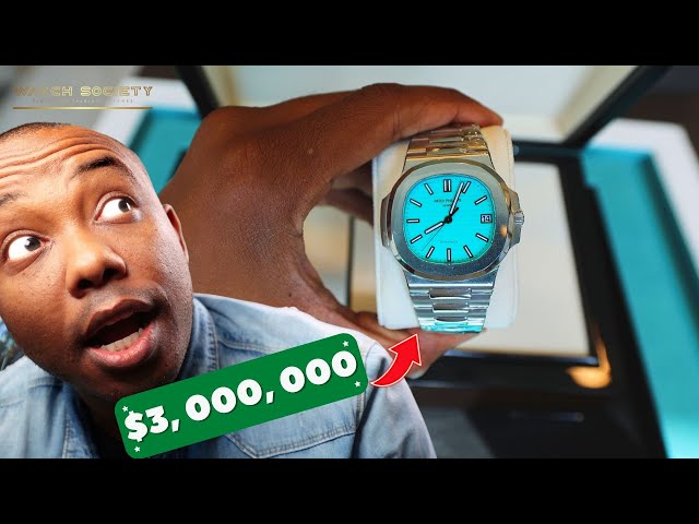 JAY-Z Seen Wearing The Hyped Rare $6.5M TIFFANY & CO Blue PATEK PHILIPPE  NAUTILUS 5711 