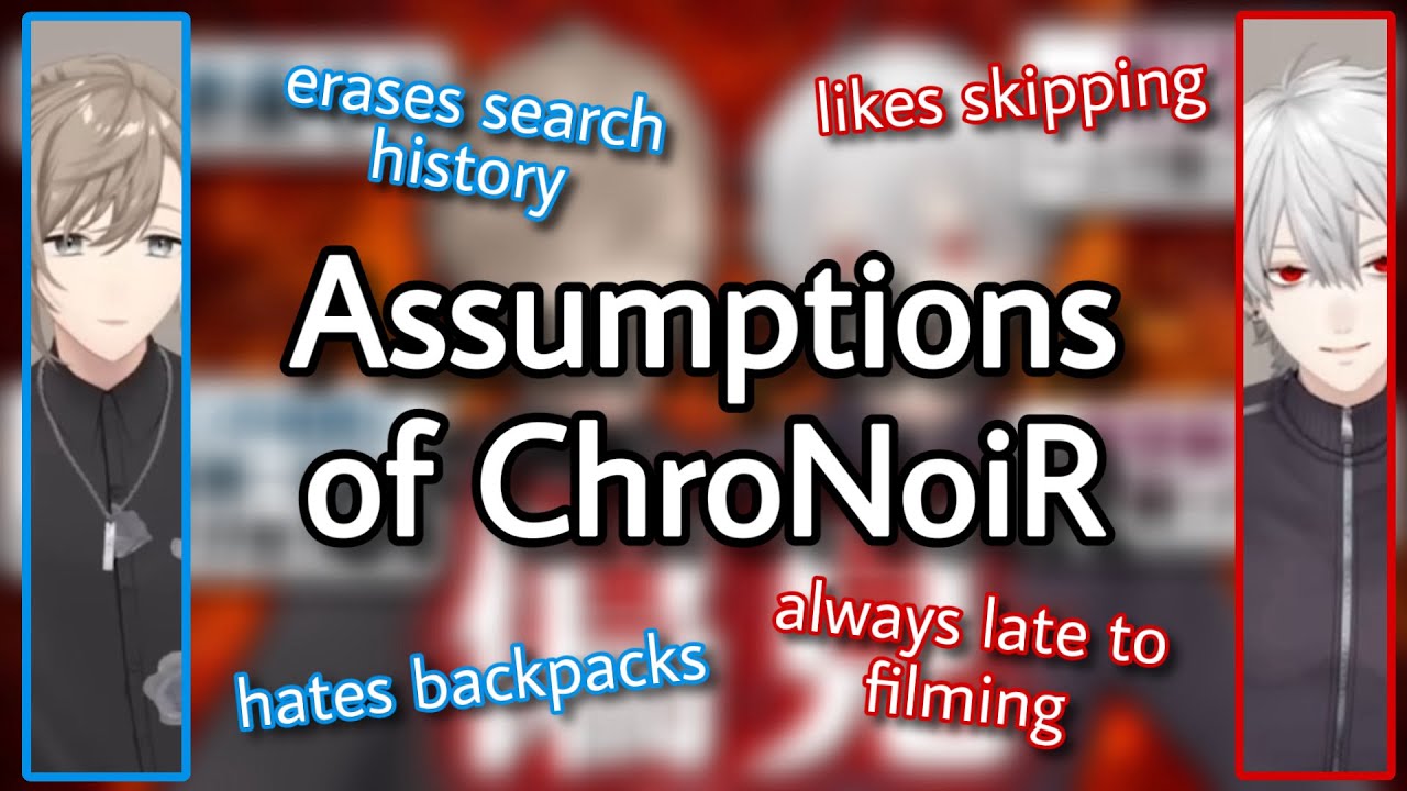 assumptions of chronoir | Nijisanji eng subs