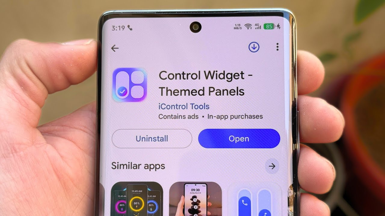 App Control Widget Examples Control Widget Themed Panels App Kaise Use Kare || How to use control ...