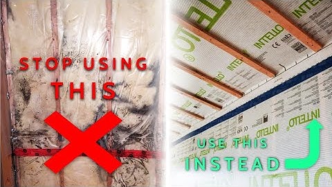 STOP Using Vapor Barriers, Use THIS Instead.