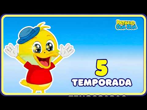 Temporada 5 COMPLETA com Patinho Quá Quá Oficial | Coletânea Música Infantil
