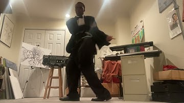 Hasani Vibez Dancing for ghetto funk col challenge