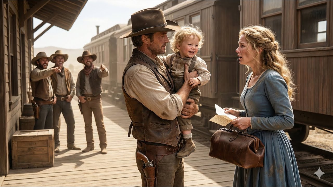 “You Can Send Me Back,” Mail-Order Bride Whispered—The Cowboy Replied, “My Boy  Already Chose You.”