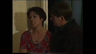 Brookside - Bel Simpson Attacks Mike Dixon for Giving Her The Clap (2/7/1997)